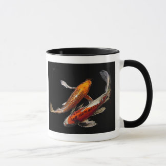 Drastische Koi Paar-Kaffee-Tasse Tasse