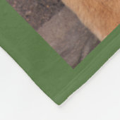 Drastische stillstehende Tiger-Fleece-Decke Fleecedecke (Ecke)