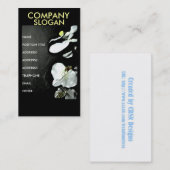 drastische Visitenkarte (Vorne/Hinten)