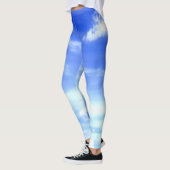 Drastischer blauer Himmel Leggings (Links)