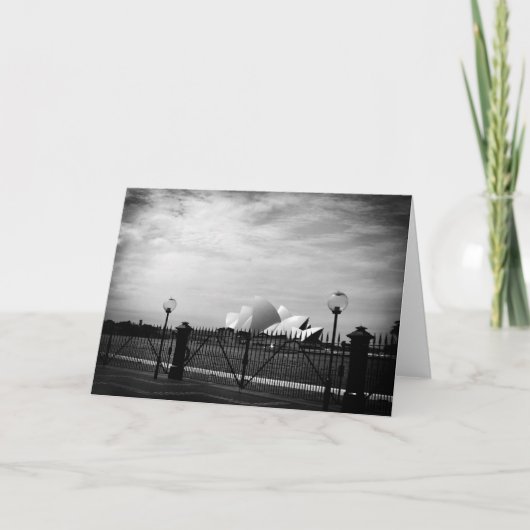 Drastisches Opernhaus Karte (Vorderseite)