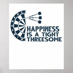 Drats Spieler Glück Ist Ein Enges Trio Lustig  Poster