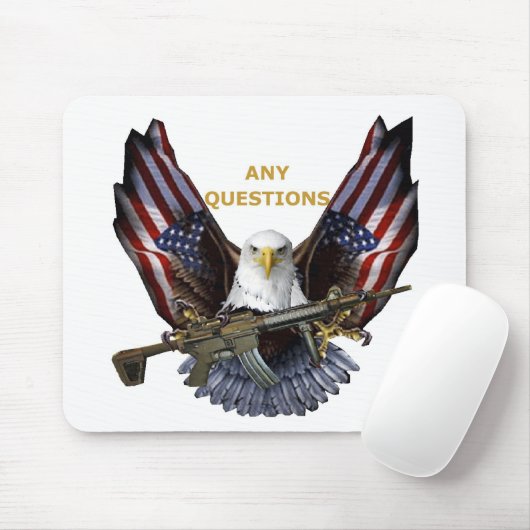DRAUFGÄNGER EAGLE, DAS AMERIKA SCHÜTZT MOUSEPAD (Mit Mouse)