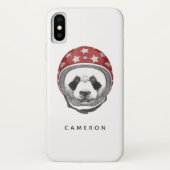 Draufgänger-Panda | addieren Ihren Namen Case-Mate iPhone Hülle (Rückseite)