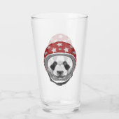 Draufgänger-Panda Glas (Rückseite)