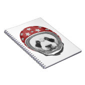 Draufgänger-Panda Notizblock (Rechte Seite)