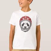 Draufgänger-Panda T-Shirt (Vorderseite)