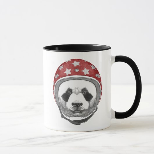 Draufgänger-Panda Tasse (Rechts)