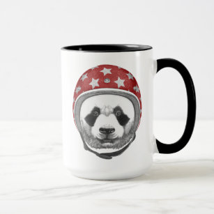 Draufgänger-Panda Tasse