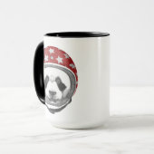 Draufgänger-Panda Tasse (Vorderseite Links)