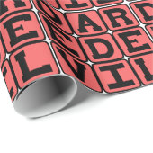 Draufgänger, Risikofreudiger Geschenkpapier (Rolleneckpunkt)