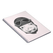 Draufgänger-Schwein Notizblock (Rechte Seite)