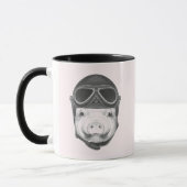 Draufgänger-Schwein Tasse (Links)
