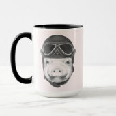Draufgänger-Schwein Tasse (Links)