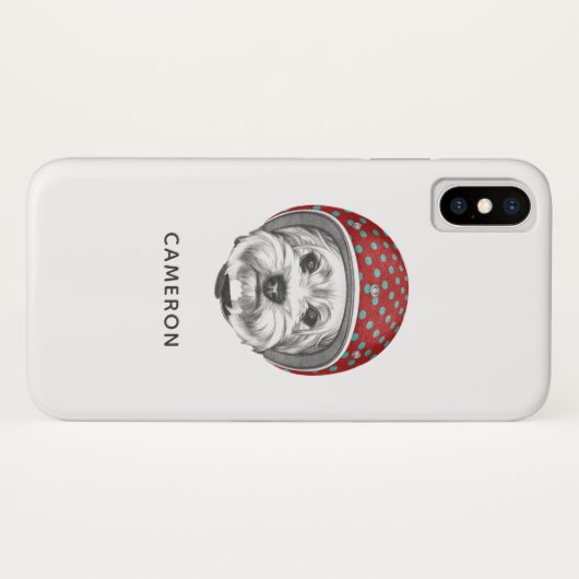 Draufgänger Yorkshires Terrier | addieren Ihren Case-Mate iPhone Hülle (Rückseite (Horizontal))