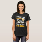 Draught Bottle Or Craft Beer Me  Beer Drinking T-Shirt (Vorne ganz)