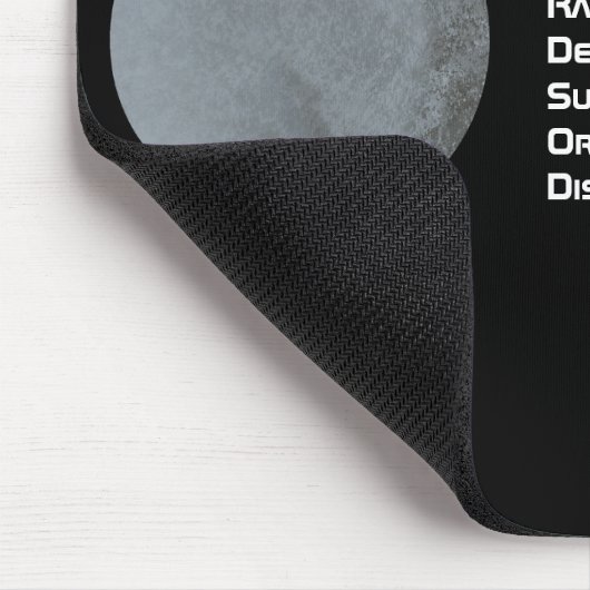 Draugr (PSR B1257+12 b) Technische Daten Mousepad (Ecke)