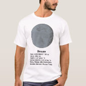 Draugr (PSR B1257+12 b) Technische Daten T-Shirt (Vorderseite)