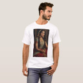 Draupadi: Furchtloser Heldin Mahabharata T-Shirt (Vorne ganz)