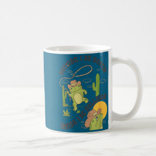 Draußen heule ich, drinnen brülle ich Lustiger Kak Kaffeetasse