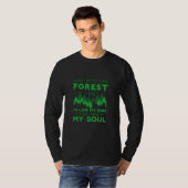 Draußen - in den Wald gehe ich T-Shirt (Vorne ganz)