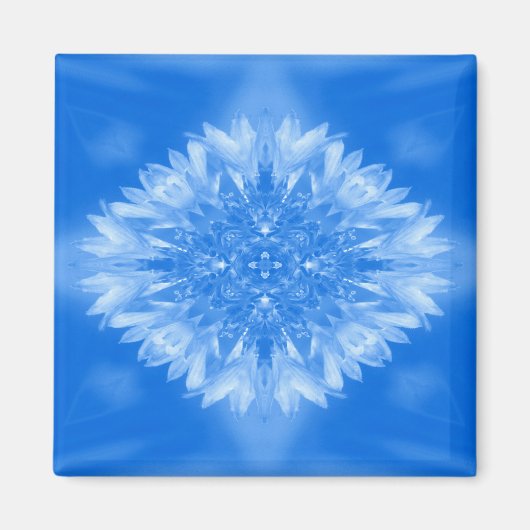 Draußen in den Wolken der Blume.... Magnet (Vorne)