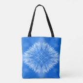 Draußen in den Wolken der Blume.... Tasche (Rückseite)