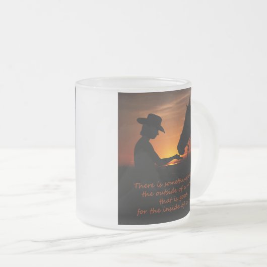 Draußen ist etwas dran mattglastasse (VorderseiteRechts)