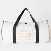 draußen kalt duffle bag (Rückseite)