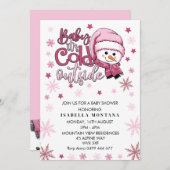 draußen kalt einladung (Vorne/Hinten)