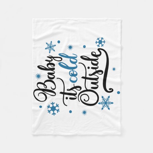 draußen kalt fleecedecke (Vorderseite)