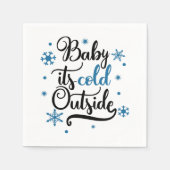 draußen kalt serviette (Vorderseite)