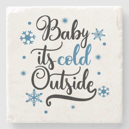 draußen kalt steinuntersetzer (Vorderseite)