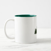 Draußen kommt man dorthin zweifarbige tasse (Links)