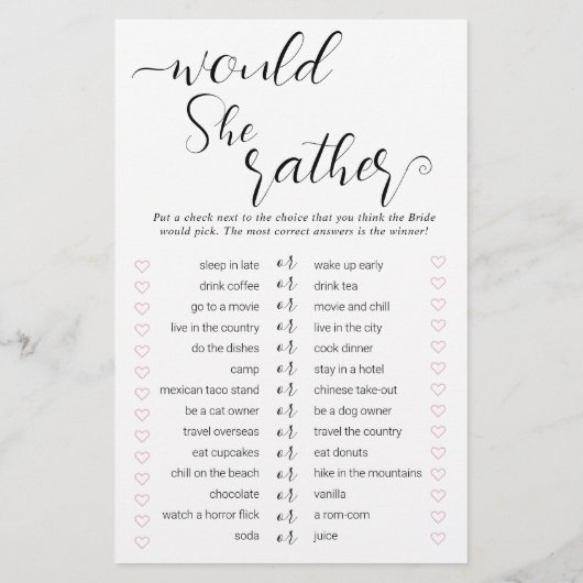 Draußen oder unter und würde sie eher Duschspiele Flyer (Hinten)