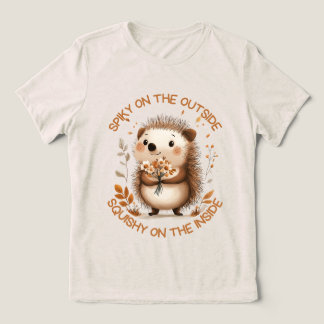 Draußen spitzig, innen knisternd! Tri-Blend shirt