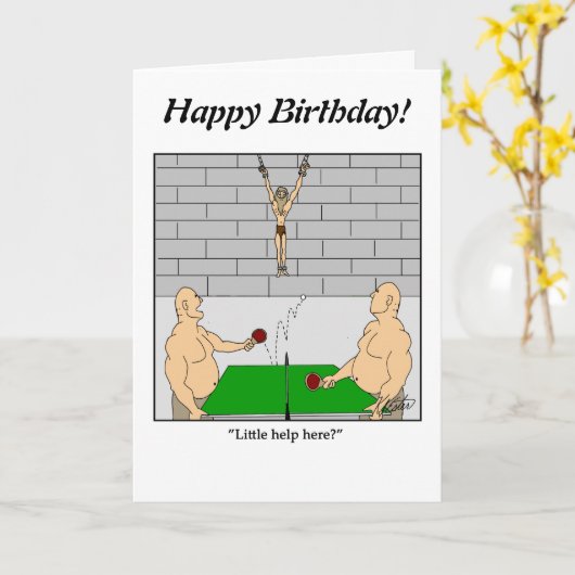 Drawing a Blank - Little Help - Customize it Karte (Gelbe Blume)