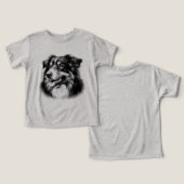 Drawing Australian Shepherd (Design Vorderseite & Rückseite)