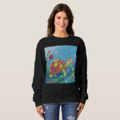 Drawing Baby Turtle Sweatshirt (Vorne ganz)