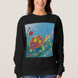 Drawing Baby Turtle Sweatshirt