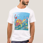 Drawing Baby Turtle T-Shirt (Vorderseite)