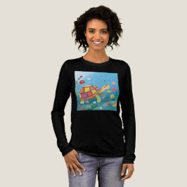 Drawing Baby Turtle Tri-Blend Shirt