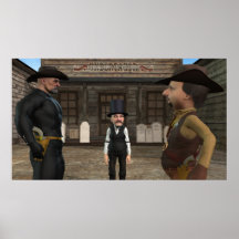 Drawing Closer to the End - Large Poster