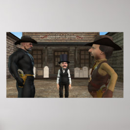 Drawing Closer to the End - Large Poster