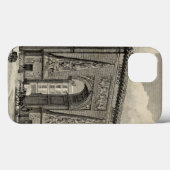 Drawing of Gate Saint-Denis Monument Case-Mate iPhone Hülle (Rückseite (Horizontal))