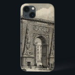 Drawing of Gate Saint-Denis Monument Case-Mate iPhone Hülle<br><div class="desc">Great drawing of Gate Saint-Denis, French monument monument located in the city of Paris. Built in 1672 to replace a gate in the city wall this drawing depicts the triumphal arch in its early days. This would make a great gift for someone who likes to travel or enjoys French culture....</div>