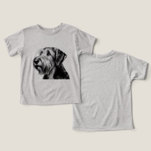 Drawing Otterhound (Design Vorderseite & Rückseite)