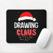 Drawing Santa Claus Christmas Matching Costume Mousepad (Mit Mouse)