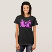 Drawl Mudflaps Womens Dark T-Shirt (Vorne ganz)