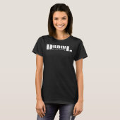 Drawl OG Schwarzes Damen T-Shirt (Vorne ganz)